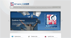 Desktop Screenshot of grupohesa.com.mx